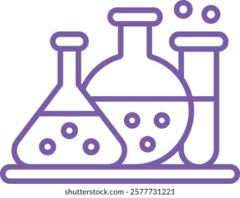 Chemistry vector icon. Can be used for printing, mobile and web applications.