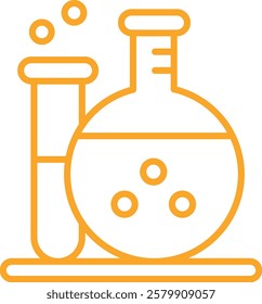 Chemistry vector icon. Can be used for printing, mobile and web applications.