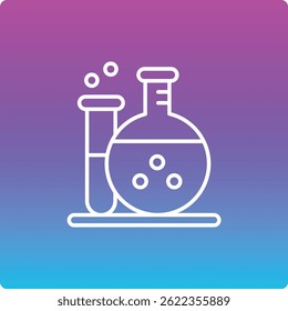 Chemistry vector icon. Can be used for printing, mobile and web applications.