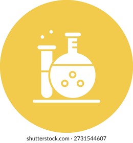 Icono de Vector de química. Se puede utilizar para aplicaciones de impresión, móviles y de Web.