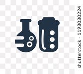 Chemistry vector icon isolated on transparent background, Chemistry transparency concept can be used web and mobile