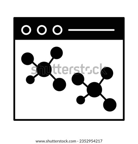 Chemistry vector icon which can easily modify or edit

