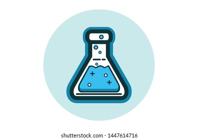 Chemistry Vector Icons, modern design, illustration