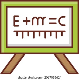 chemistry Vector illustration on a transparent background. Premium quality symbols.Vector line flat color icon for concept and graphic design.