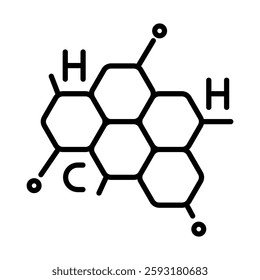 Chemistry Vector Line Icon Design