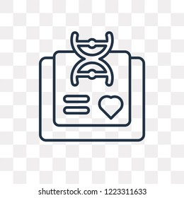 Chemistry vector outline icon isolated on transparent background, high quality linear Chemistry transparency concept can be used web and mobile
