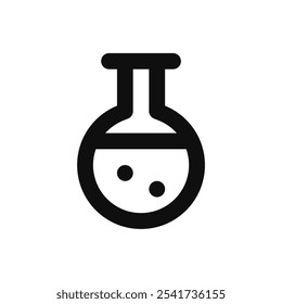 icono chemistry_frask. Signo de Vector simple.