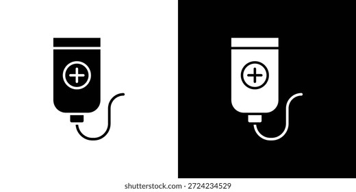 Chemotherapy icon. Vector Template. Concept Icon flat design.