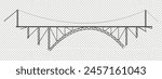 The Chenab Bridge in India, the world