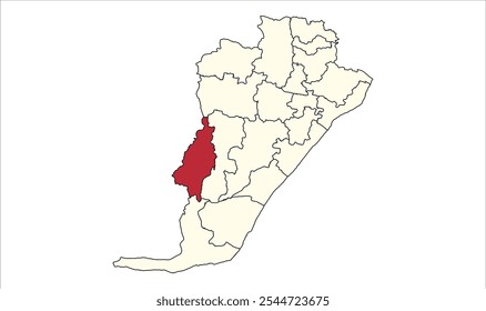 chenari Rohtas mapa, Rohtas Distrito, Bihar Estado, República de India, Gobierno de Bihar, territorio indio, India oriental, política, pueblo, turismo