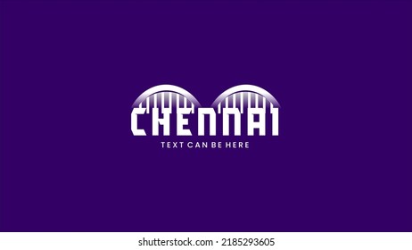 Chennai Napier Bridge Logo - Vector Artwork