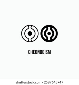 Cheondoism Vector Religious Sign Collection 