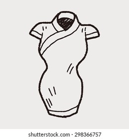 Cheongsam doodle