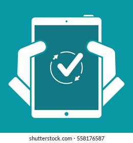 Chep updates - Flat minimal icon