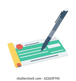 cheque book