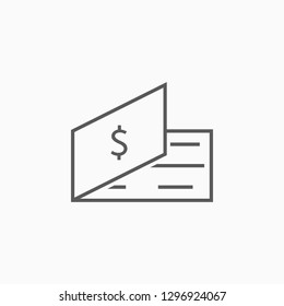 cheque book icon