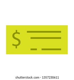Marque el icono Depósito. Imagen de cliente aislada en fondo blanco