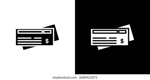 Ícone de verificação ilustração simples em design plano