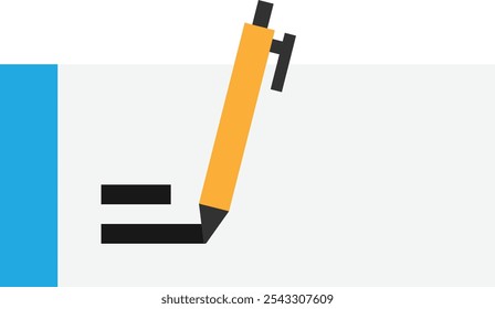 Icono de efectivo de cheque Ilustración plana de Vector