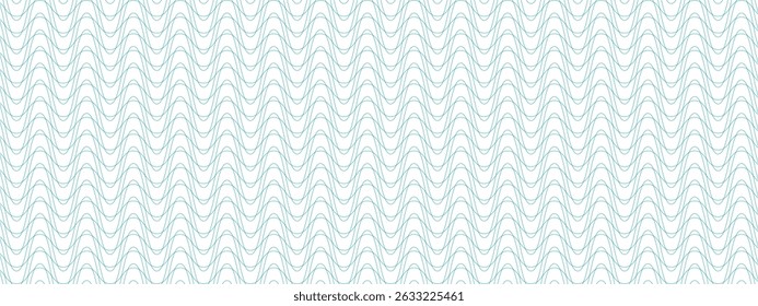Cheque waves watermark for certificate, voucher, money vector illustration