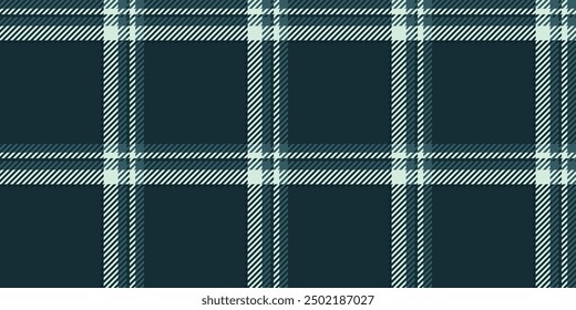 Chequered check background textile, fashion pattern seamless texture. Content tartan vector fabric plaid in dark and light colors palette.