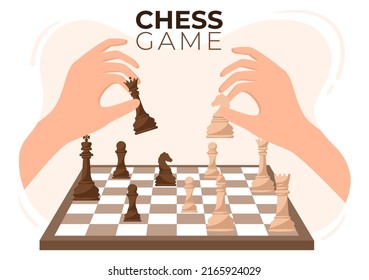 Chess game open tournament, vector 16162568 Vector Art at Vecteezy