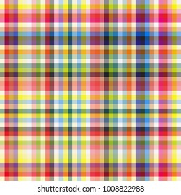 Chequered vector background. Seamless pattern.