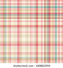 Chequered vector background. Seamless pattern.