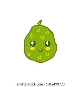 cherimoya doodle icon