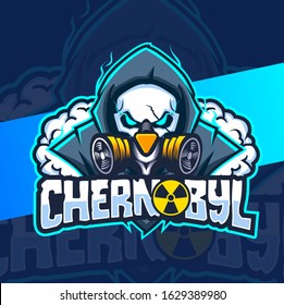 Chernobyl Nuclear Mask Esport Logo