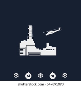 Chernobyl nuclear power station.