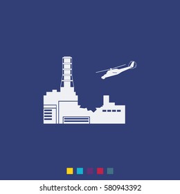 Chernobyl nuclear power station.