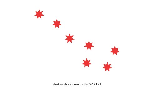 Cherokee Peace Flag Vector Illustration Premium Quality