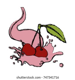 cherries and cream