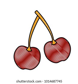 Cherries sweet fruit