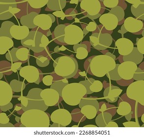 Cherry army pattern seamless. Cherries Military background. Ornament Protective For soldiers and hunters