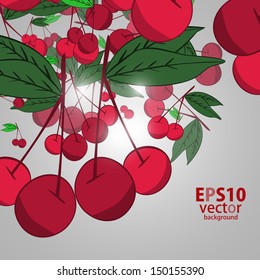 Cherry background