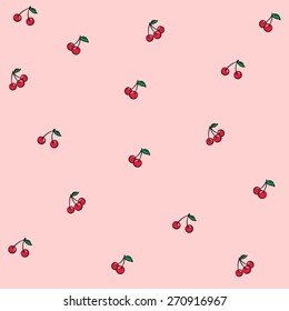 cherry Background icon great for any use. Vector EPS10.