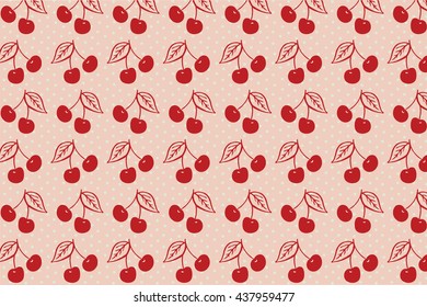 cherry berries pattern