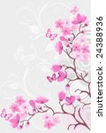 Cherry blossom background