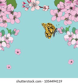 Cherry blossom background