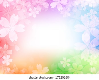 Cherry blossom background