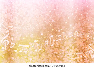Cherry blossom background