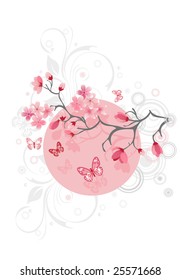 Cherry blossom background