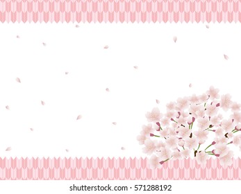 Cherry blossom background