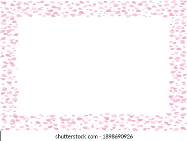 Ilustración del fondo de la floración del cerezo