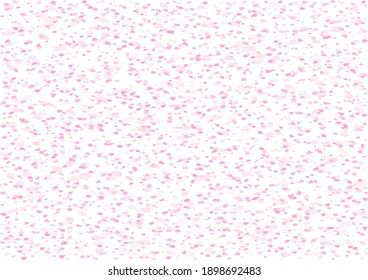 Cherry blossom background material illustration