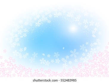 Cherry Blossom and blue sky