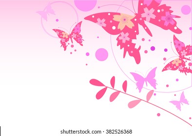 蝶 和風 のイラスト素材 画像 ベクター画像 Shutterstock