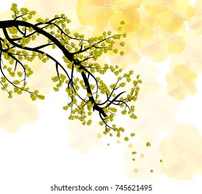 Cherry blossom for Chinese New Year and lunar new year 2018